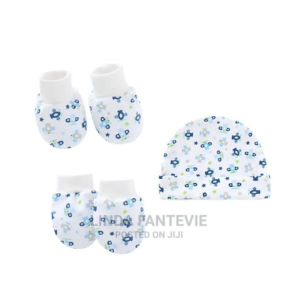 Baby Hat and Mittens Set