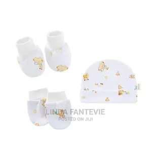 Baby Hat and Mittens Set