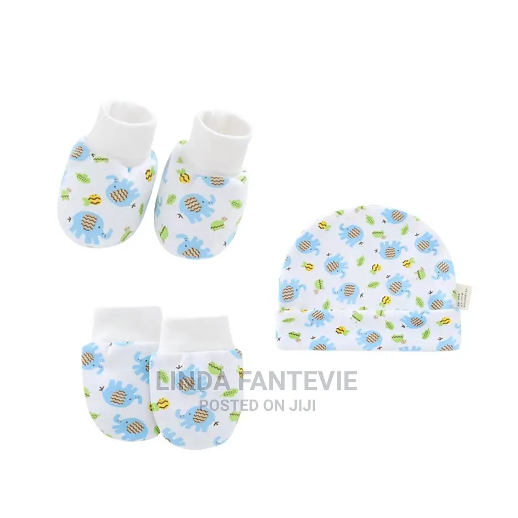 Baby Hat and Mittens Set