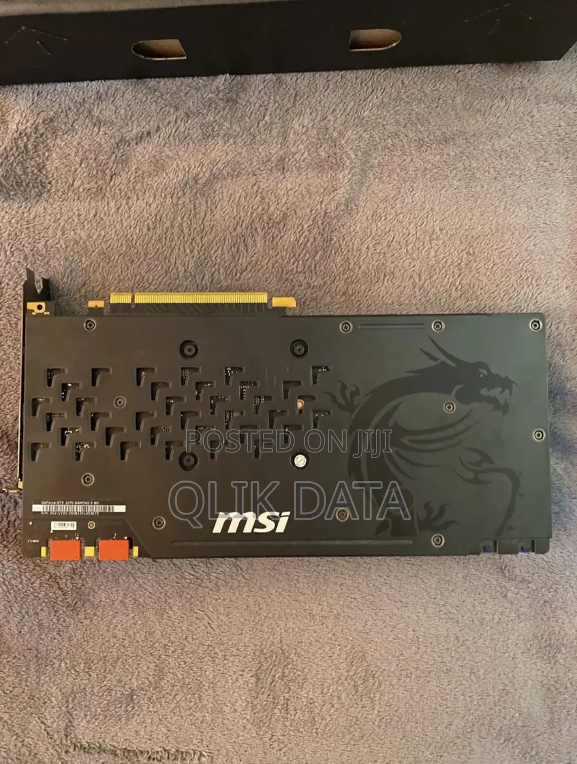 MSI Gaming X Geforce GTX 1070 8GB GDDR5 Graphics Card