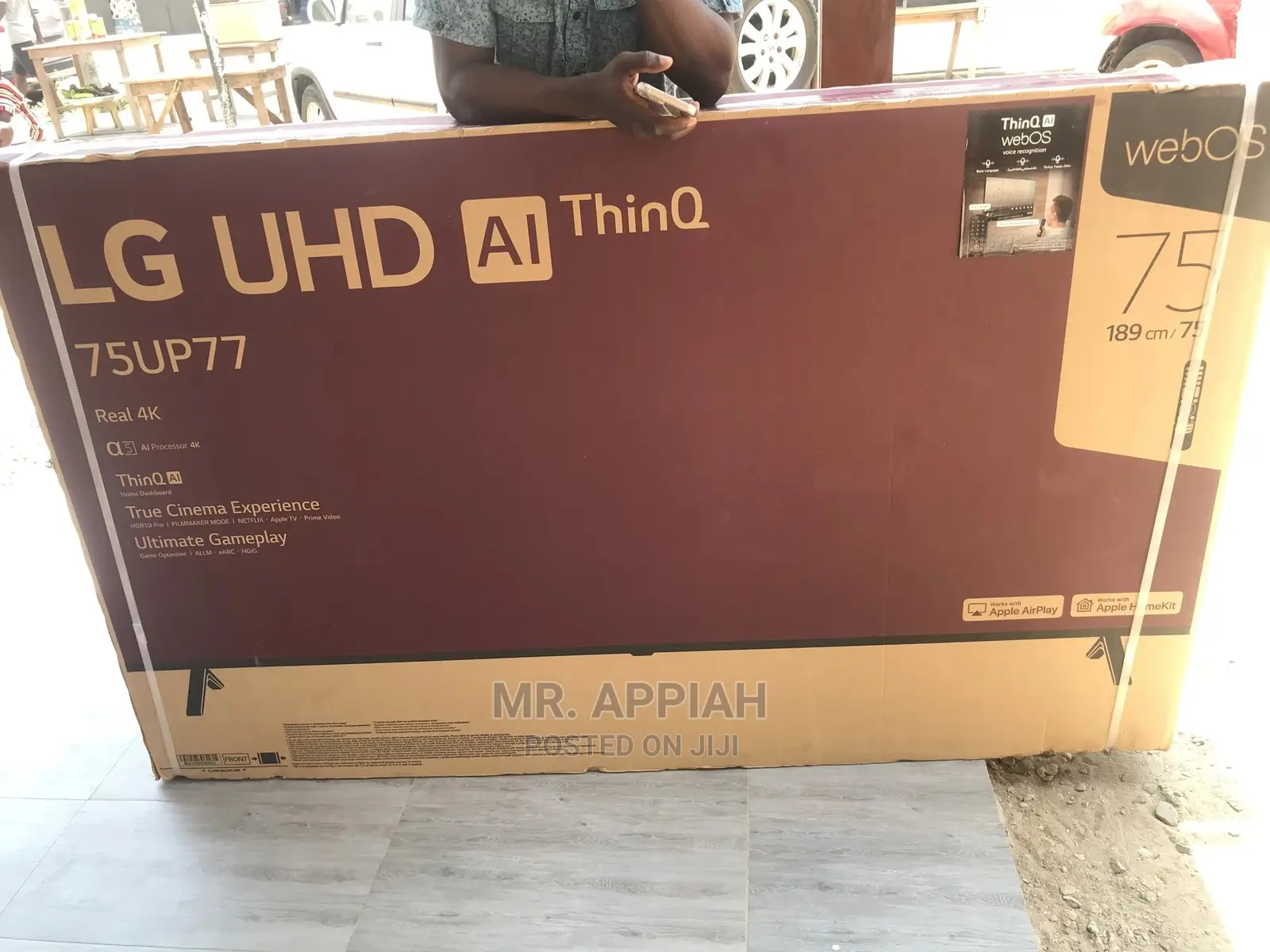 Experience More With LG LED Tv (Lg75up7750)