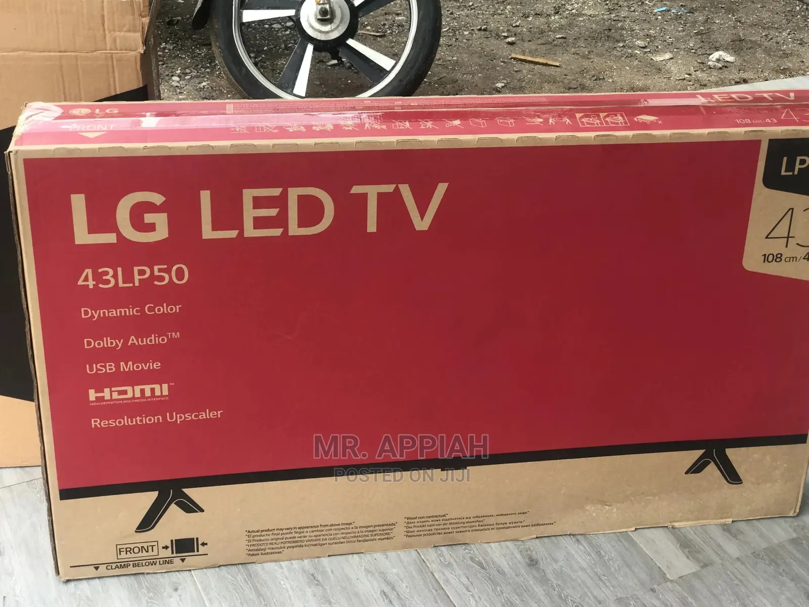 Quality LG Smart Tv With Voice Command.(43LP50)