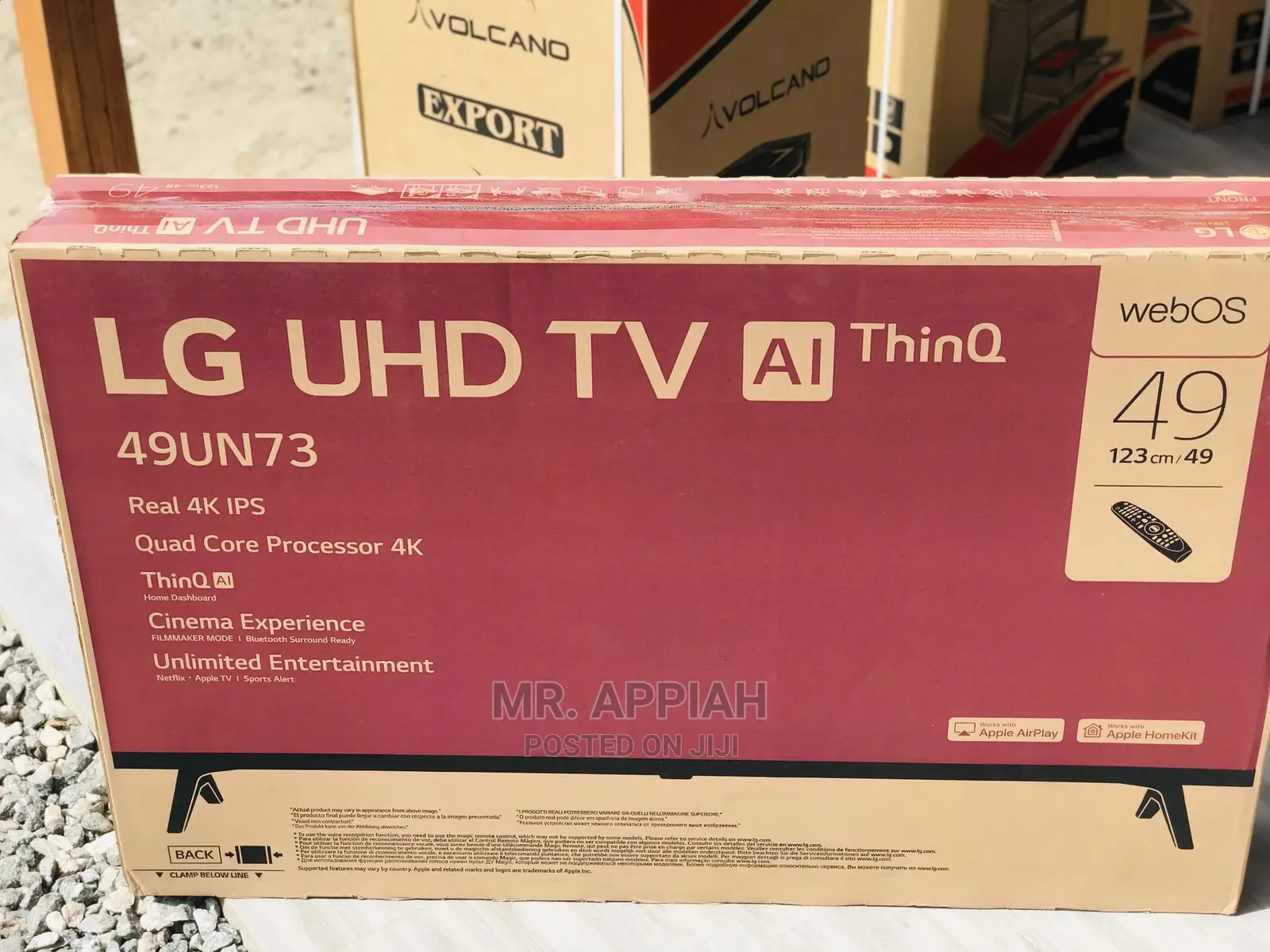 Durable and Affordable LG Smart Tv (LG49UN7340)
