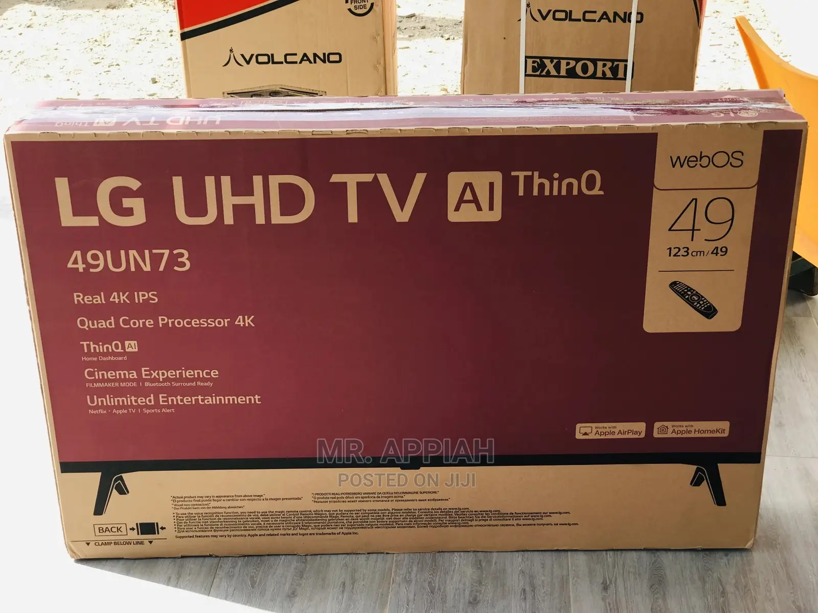 Durable and Affordable LG Smart Tv (LG49UN7340)
