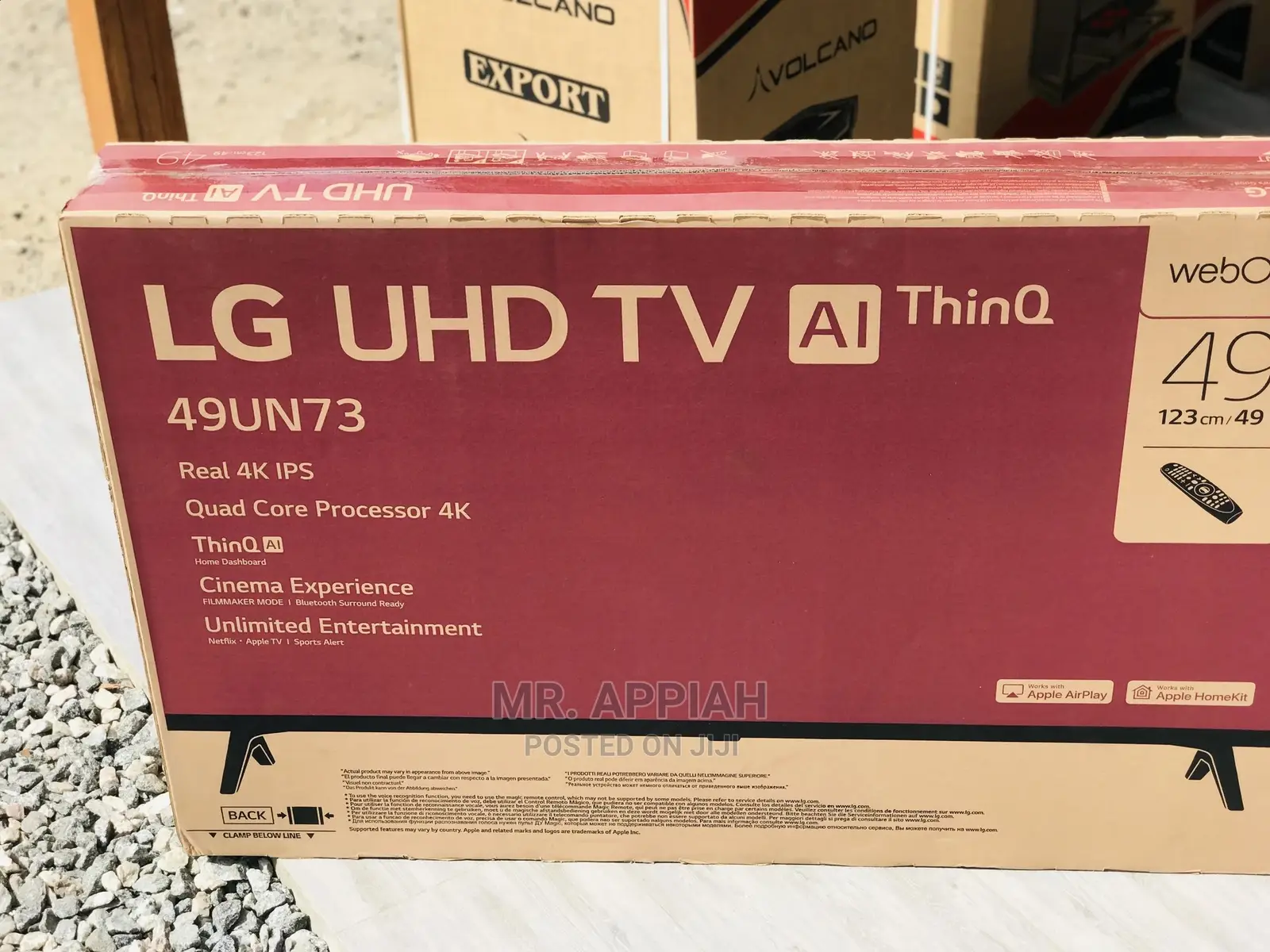 Durable and Affordable LG Smart Tv (LG49UN7340)