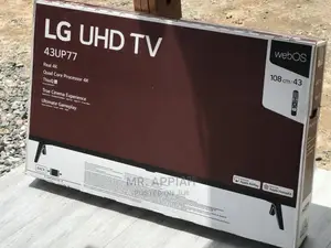 Stay Entertain With Lg Smart Tv (43up77003)
