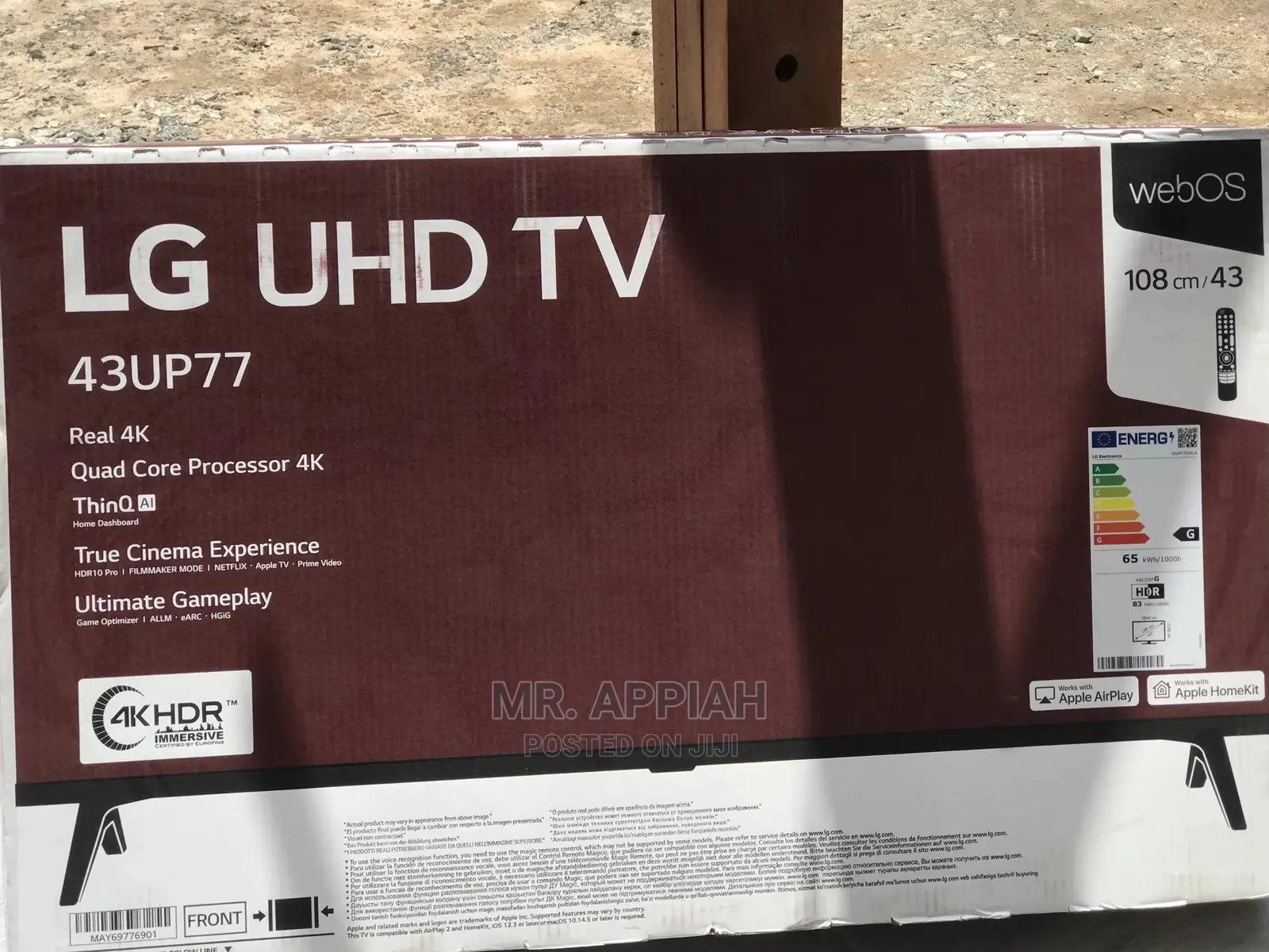 Stay Entertain With Lg Smart Tv (43up77003)