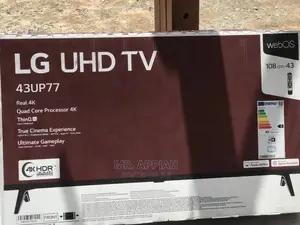 Stay Entertain With Lg Smart Tv (43up77003)