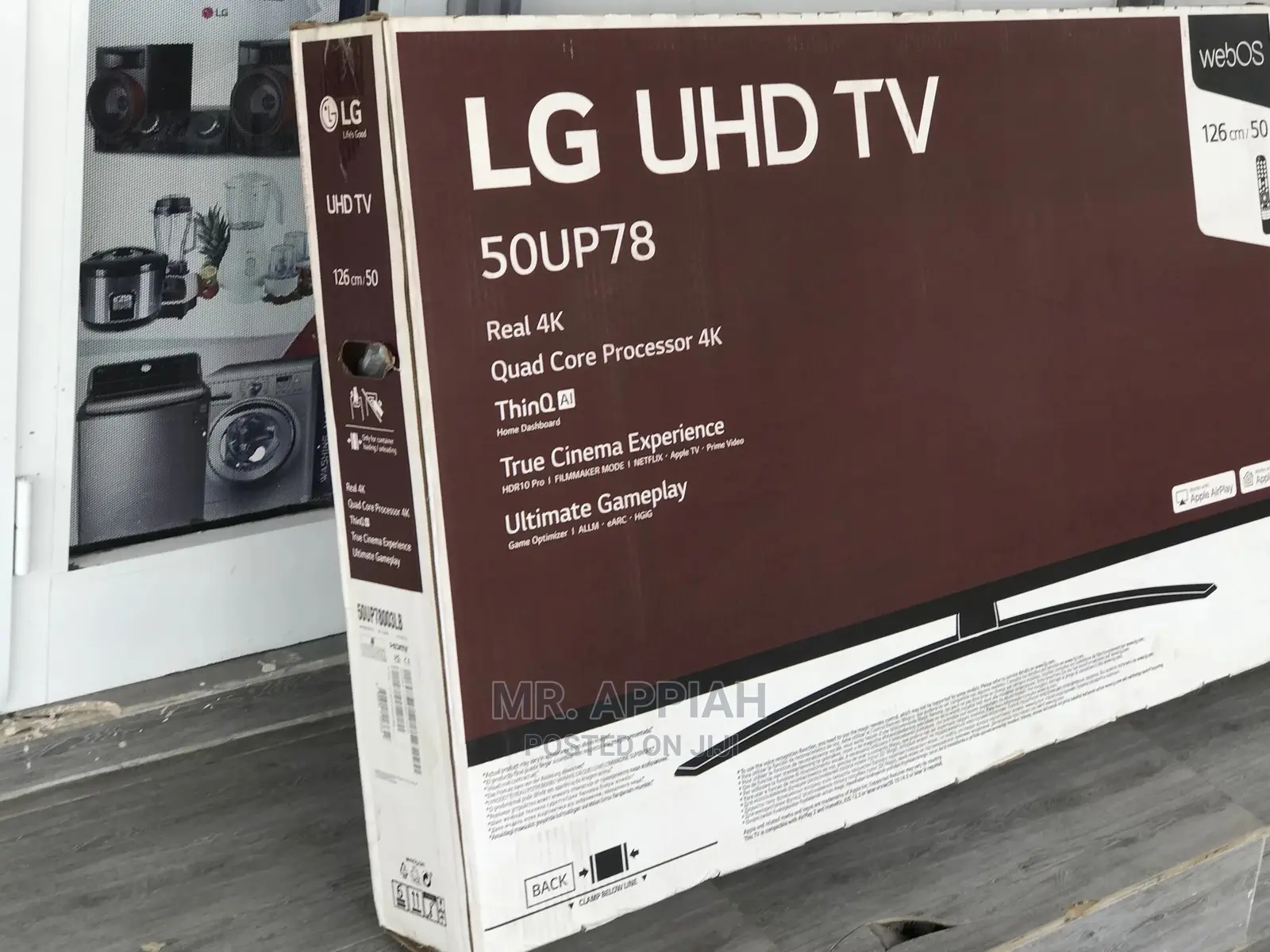 Never a Dull Moment With LG 50” Tv [50UP7800]