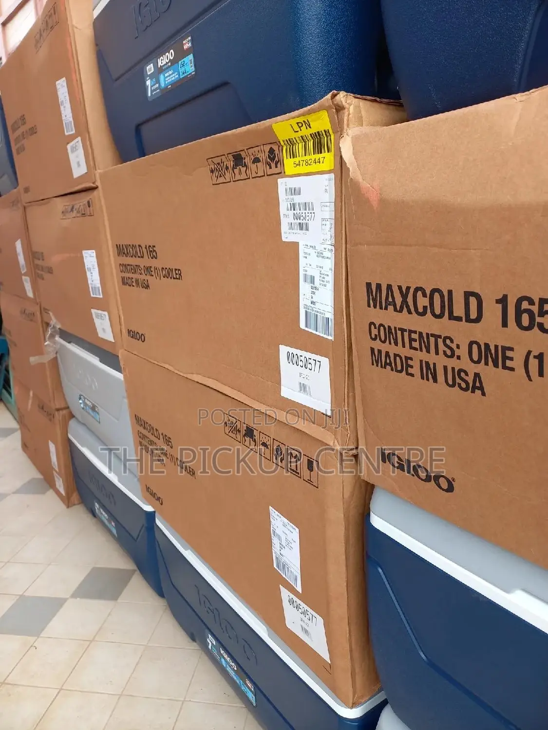 Igloo Cooler Maxcold Ice Chest 152 Quarts, 248 Can Capacity