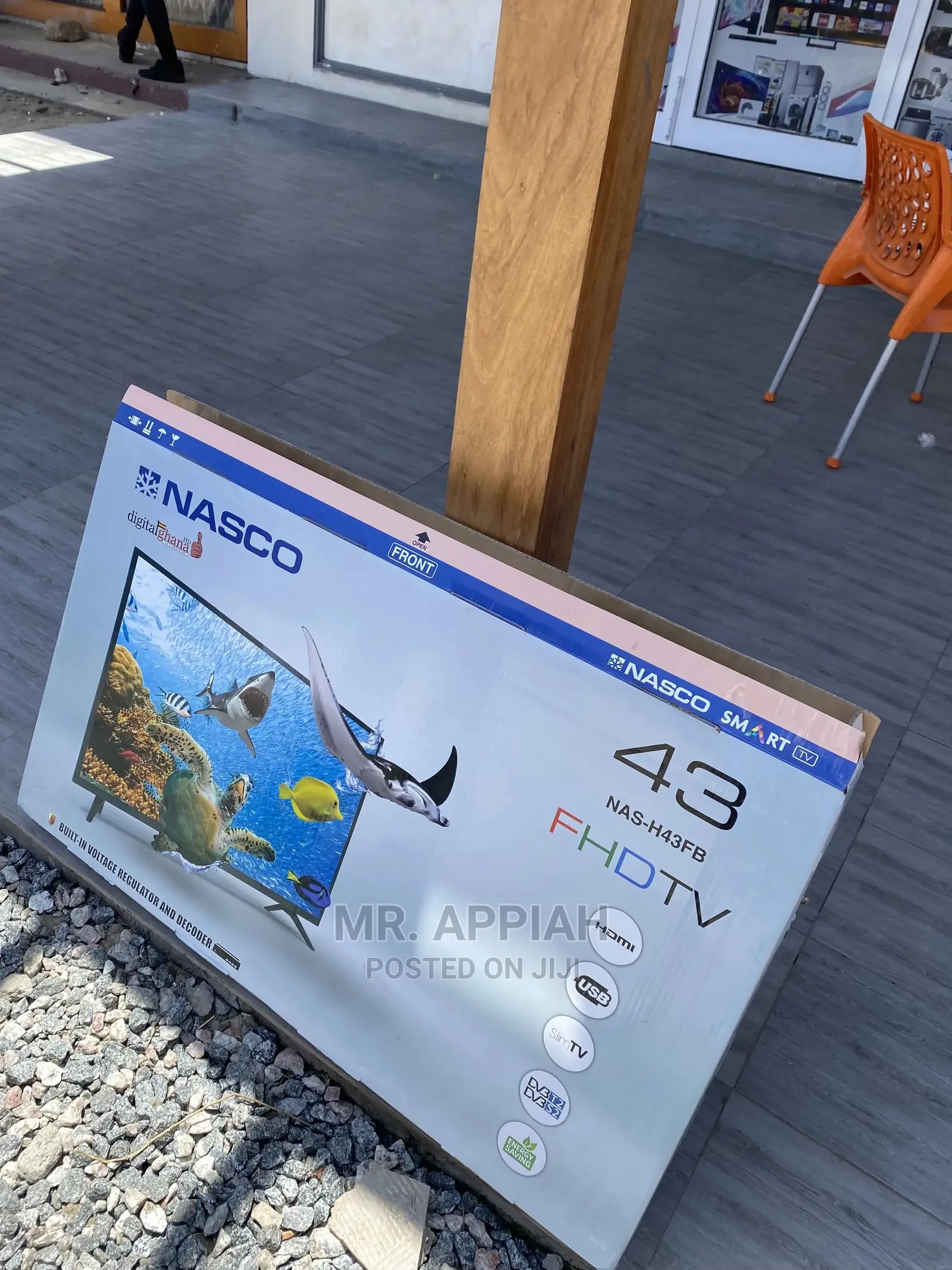 Upgrade Your Viewing Experience With Nasco 43” Tv(Nas-H43fb)