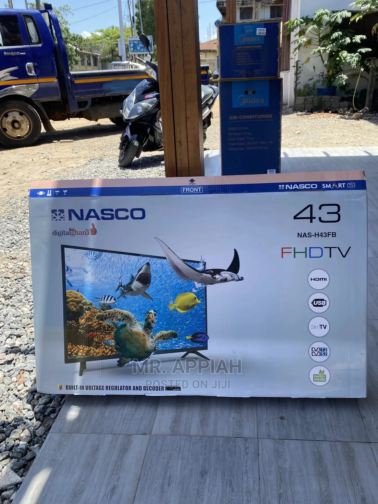Experience the Thrill of Tv With Nasco 43inch(Nas-H43fb) Tv.