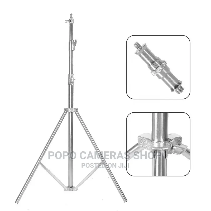 2.8m Stainless Steel Light Stand