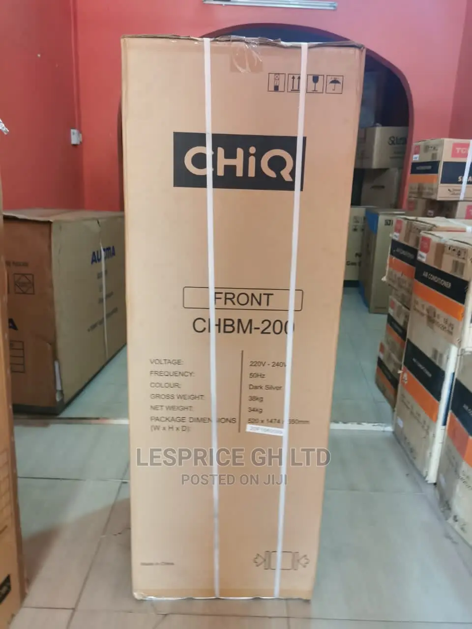 Newly Sealed CHIQ Refrigerator 157L