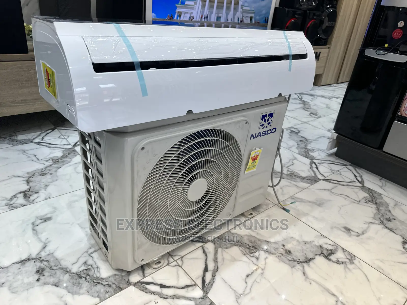 Powerful Cooling Split Mirror Finish Nasco 1.5hp