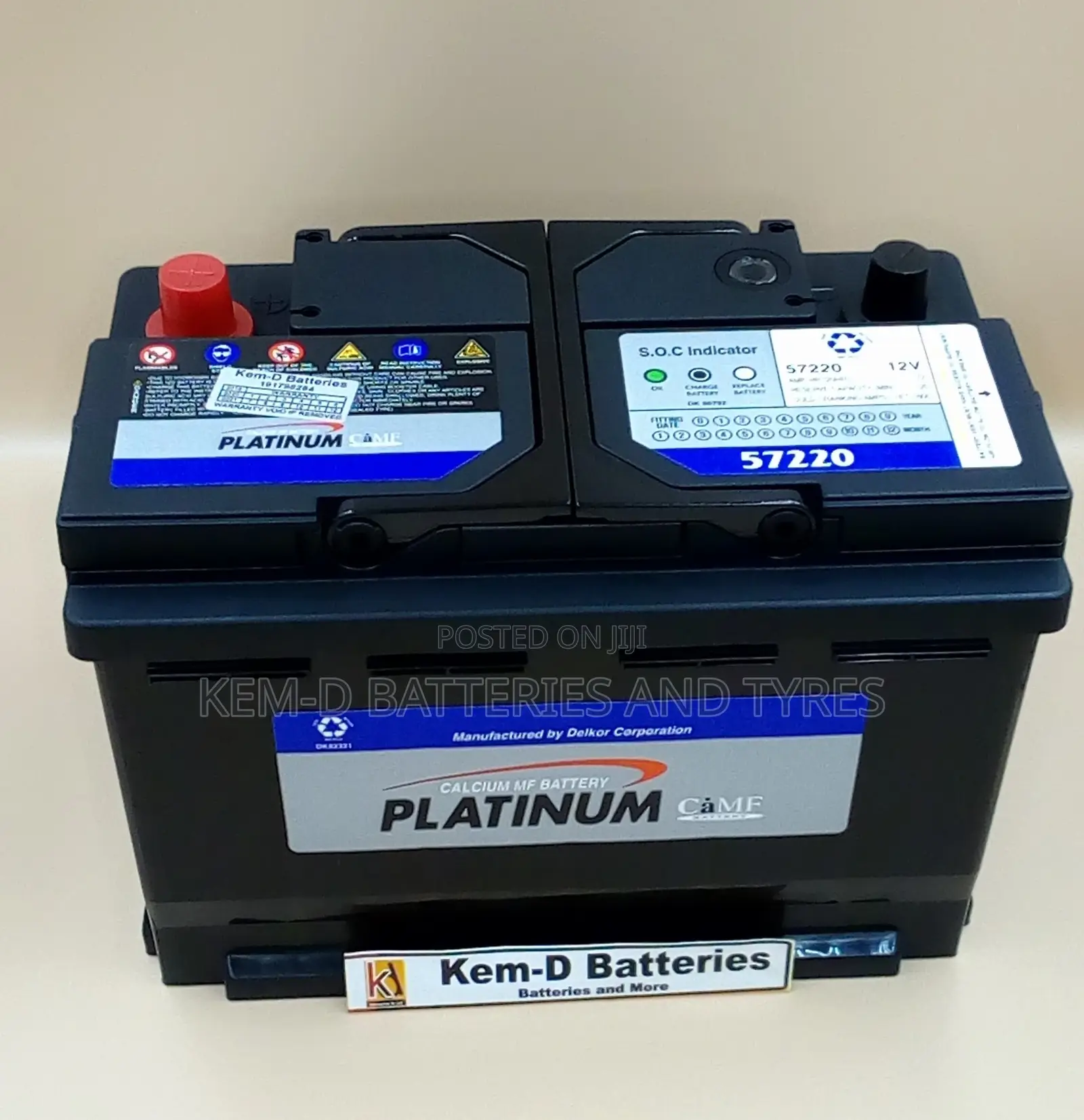 Car Battery - Free Delivery