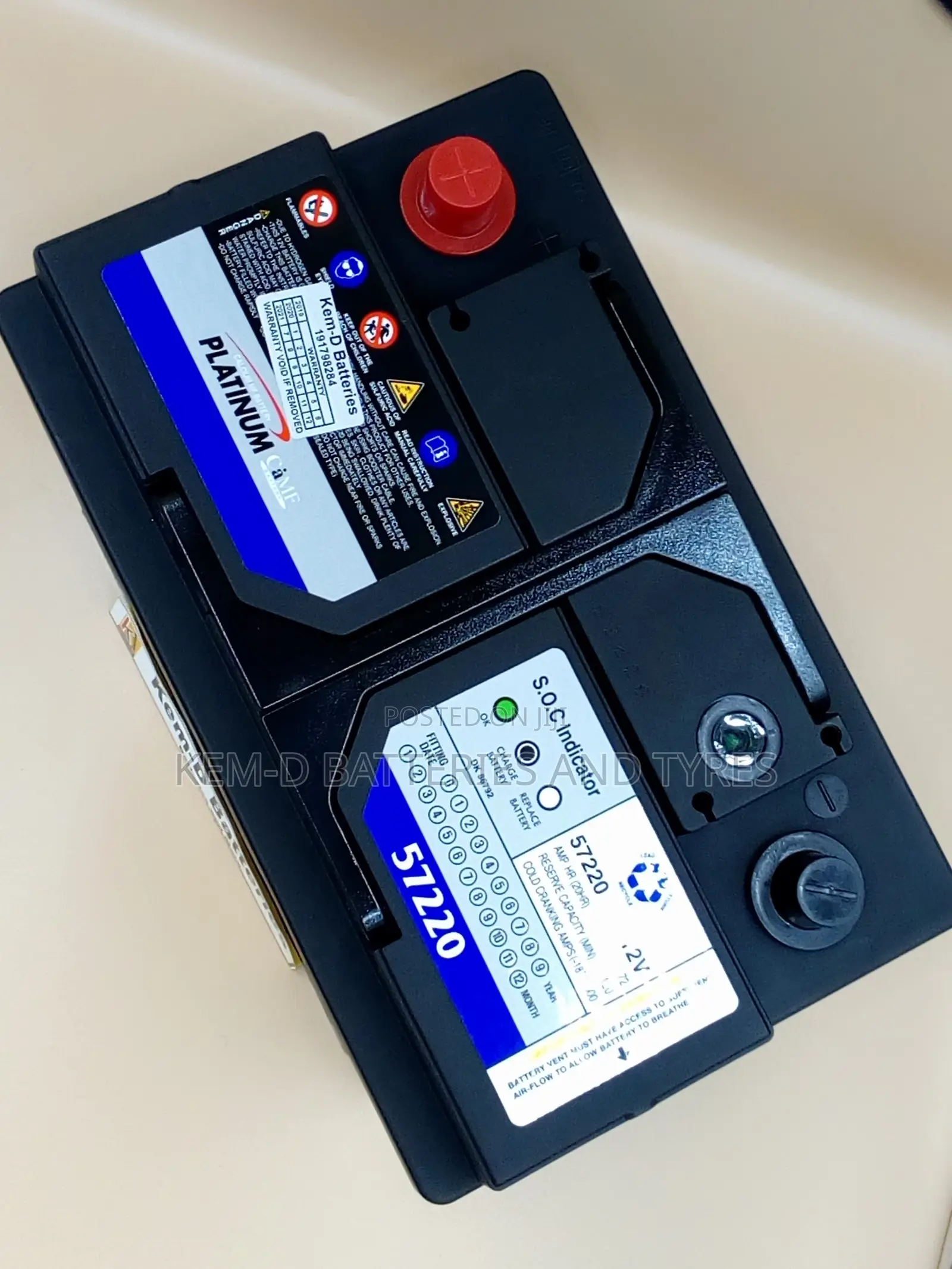 Car Battery - Free Delivery