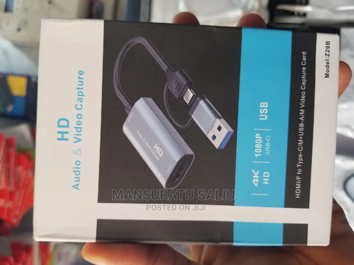 Hd Audio and Video Capture Card