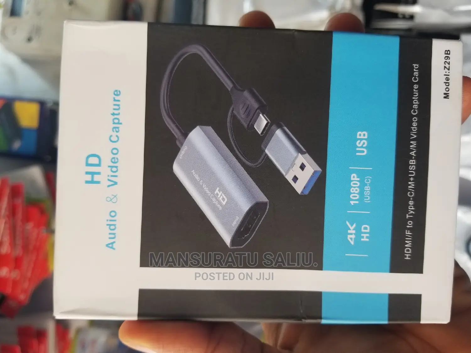 Hd Audio and Video Capture Card