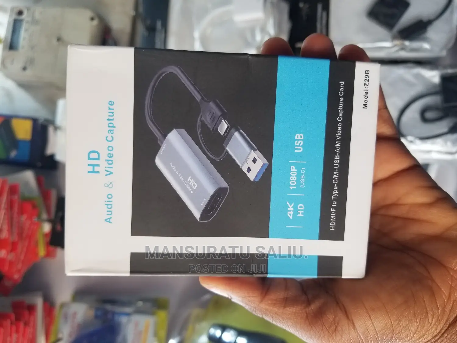 Hd Audio and Video Capture Card