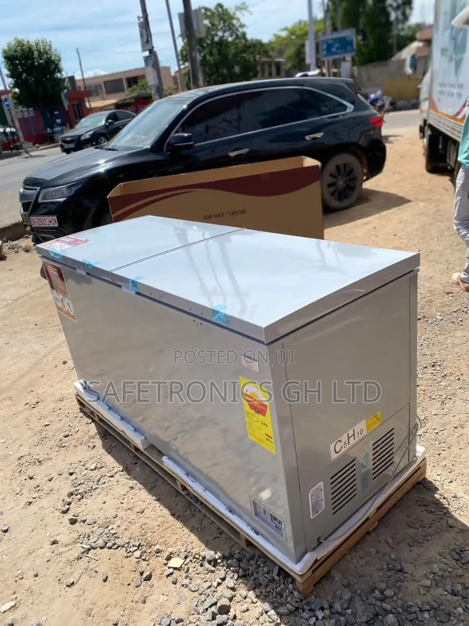 Fast Cooling Zara 577l Double Door Chest Freezer (Zar-800).