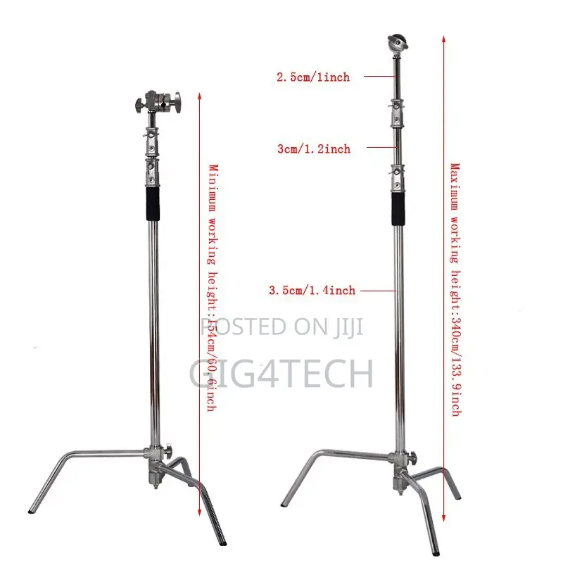 Heavy Duty C Stand Kit With Sand Bag