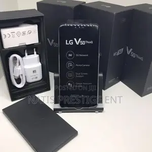 New LG V50 ThinQ 5G 128 GB Black