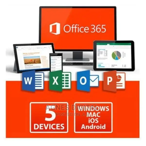 Microsoft 365 Account ( 5 Devices Lifetime 5TB Onedrive )
