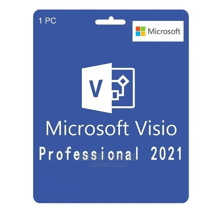 Microsoft Visio Professional 2021 Online Activation Key 1 PC