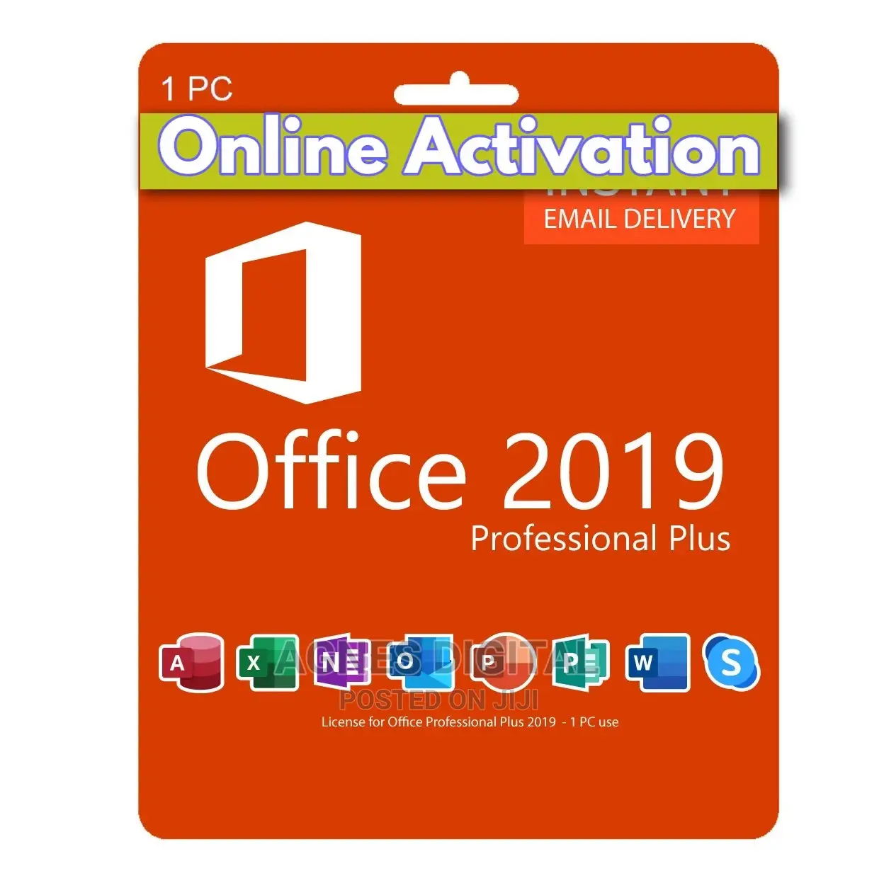 Microsoft Office 2019 Pro Plus Online Digital License ABGH