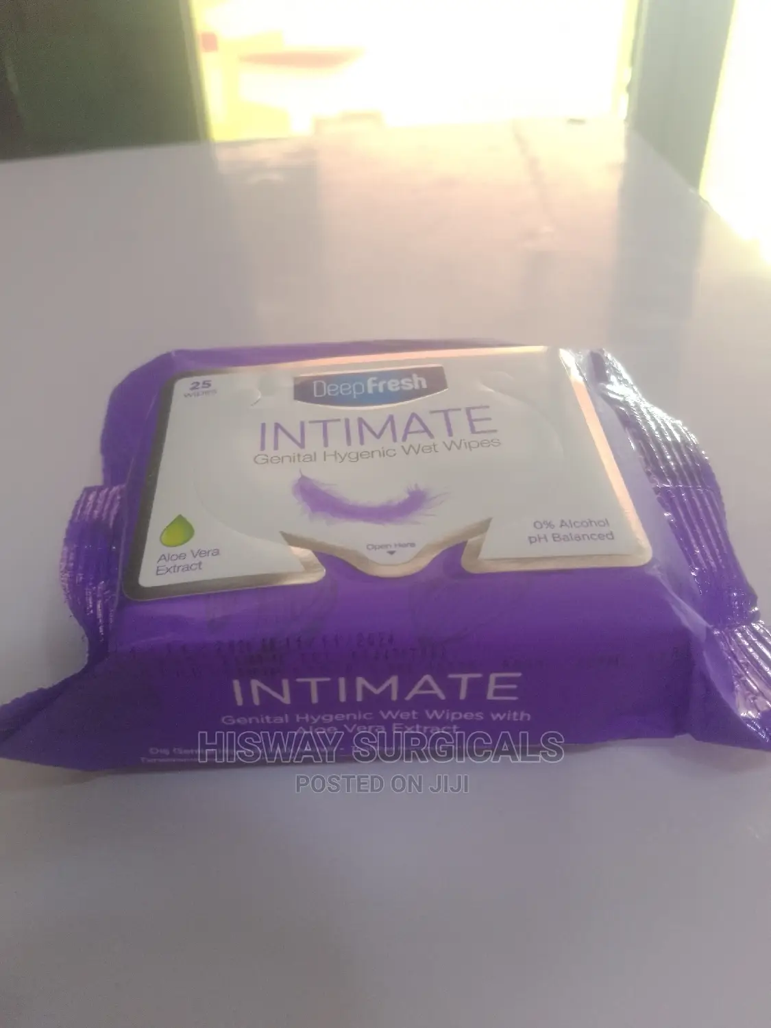 Intimate Genital Hygiene Wet Wipes.