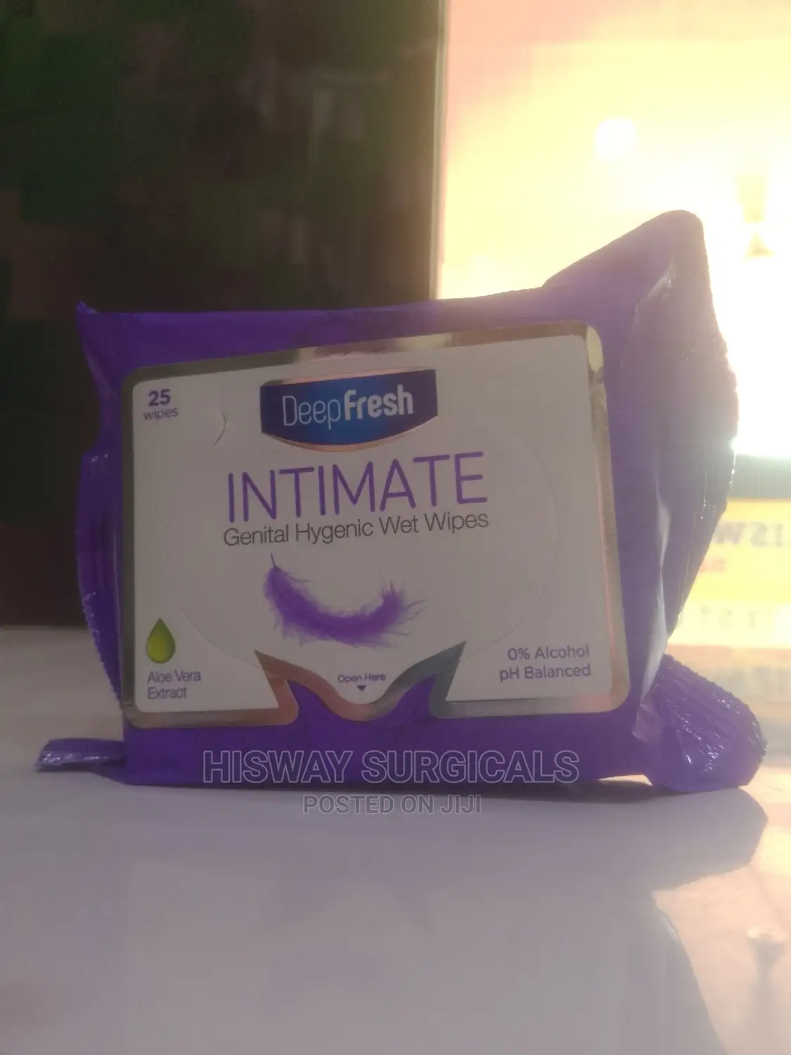 Intimate Genital Hygiene Wet Wipes.