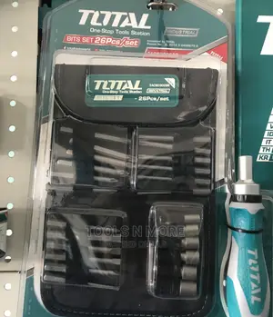 TOTAL Screw Bit and Socket Bit Set (26pecs)