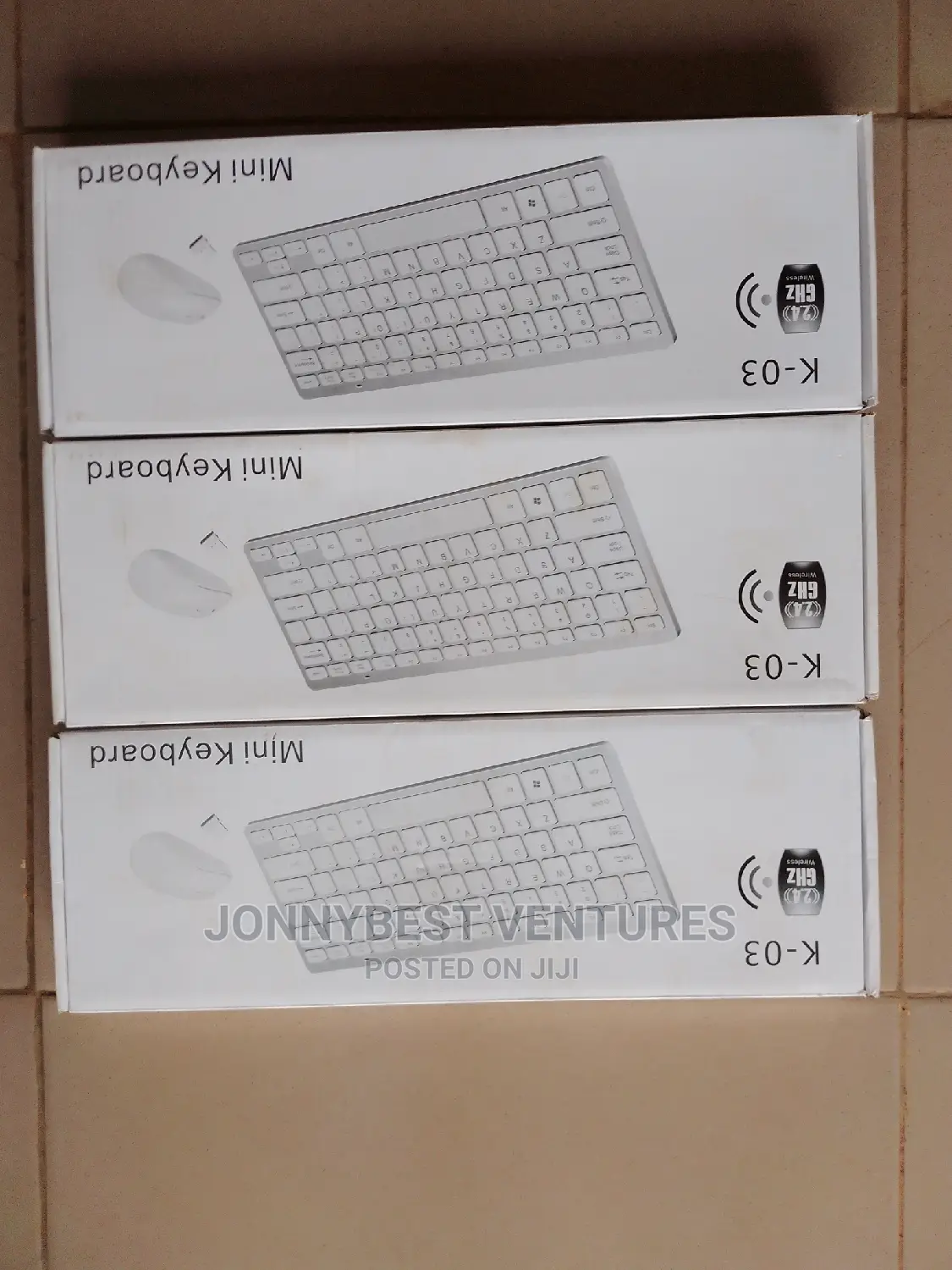 Mini Wireless Keyboard and Mouse K-03