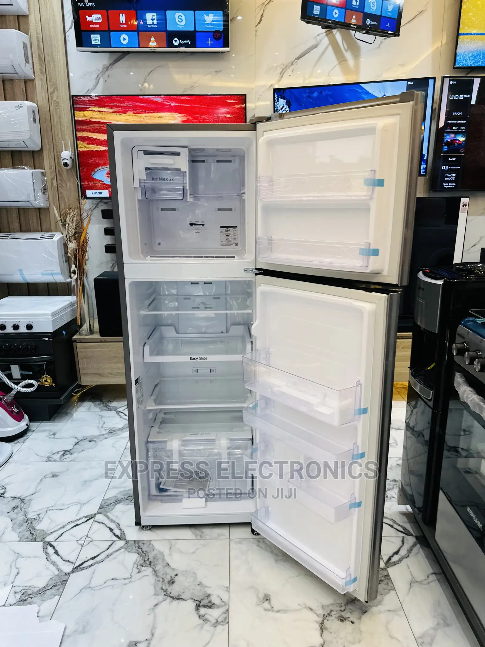 Samsung Sleek Double Door Fridge RT31