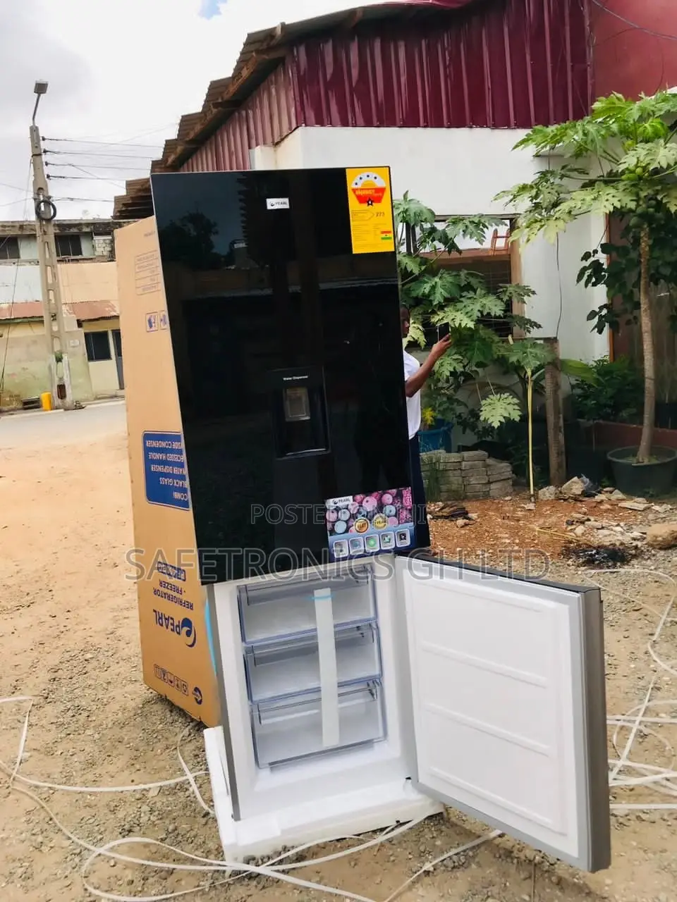 Get Your Affordable Pearl Pearl 309L Bottom Freezer PF-400BG