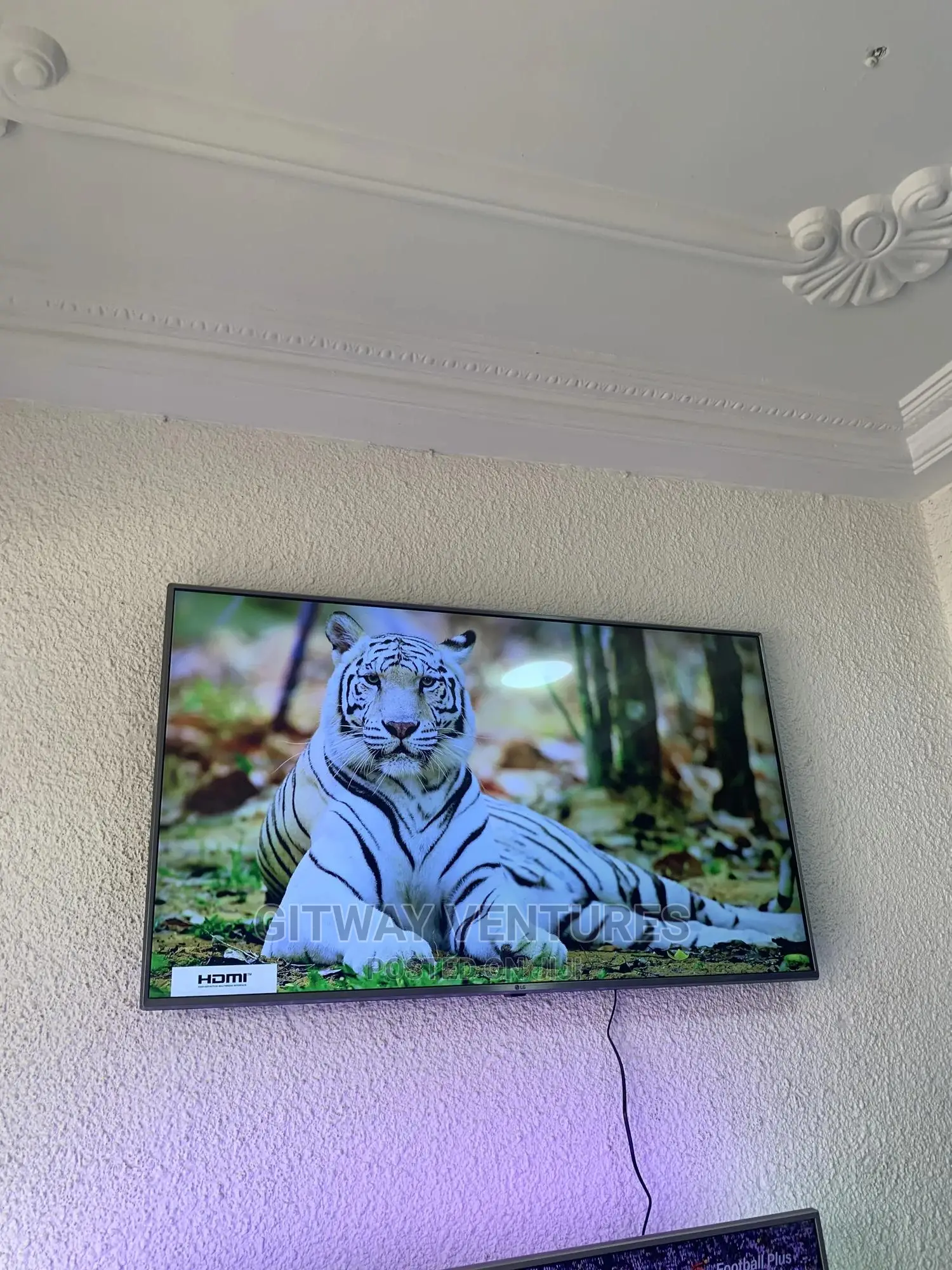 Uk Used LG UHD HDR Smart Digital Satellite Tv 55inch