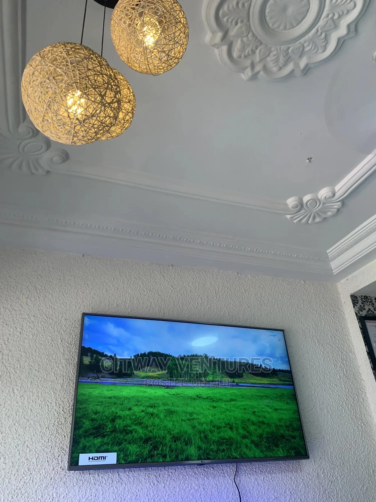 Uk Used LG UHD HDR Smart Digital Satellite Tv 55inch