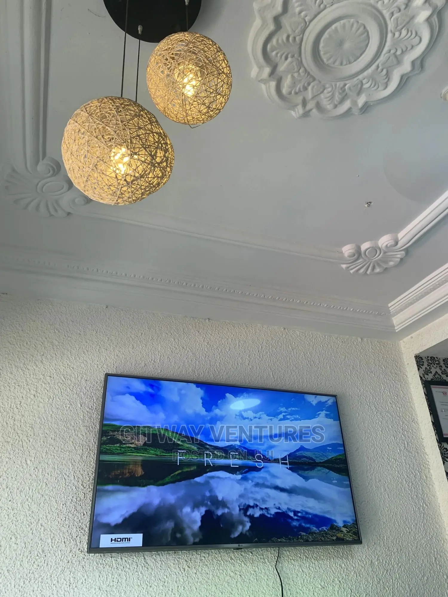 Uk Used LG UHD HDR Smart Digital Satellite Tv 55inch