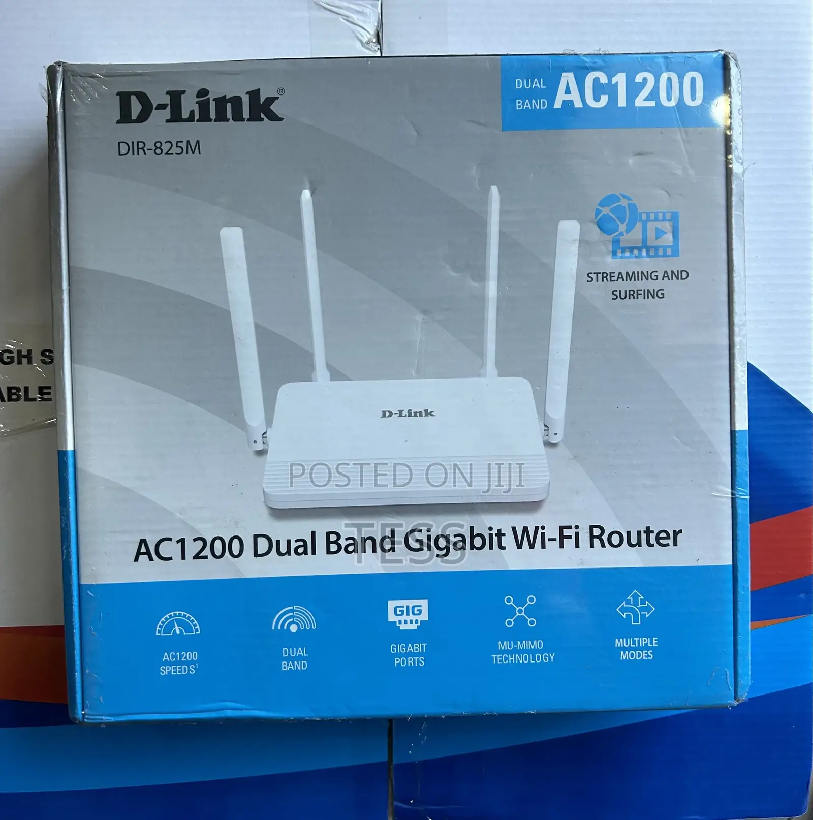 Dlink Wi-Fi Gigabit Wireless Router Dir-825m (Not a Sim Router)