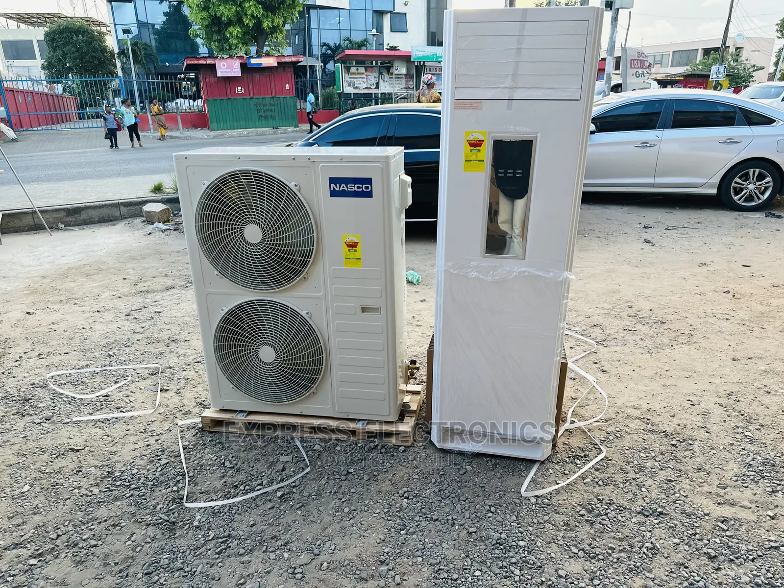 Freestanding Nasco 5.0HP White Design AC at Less Price