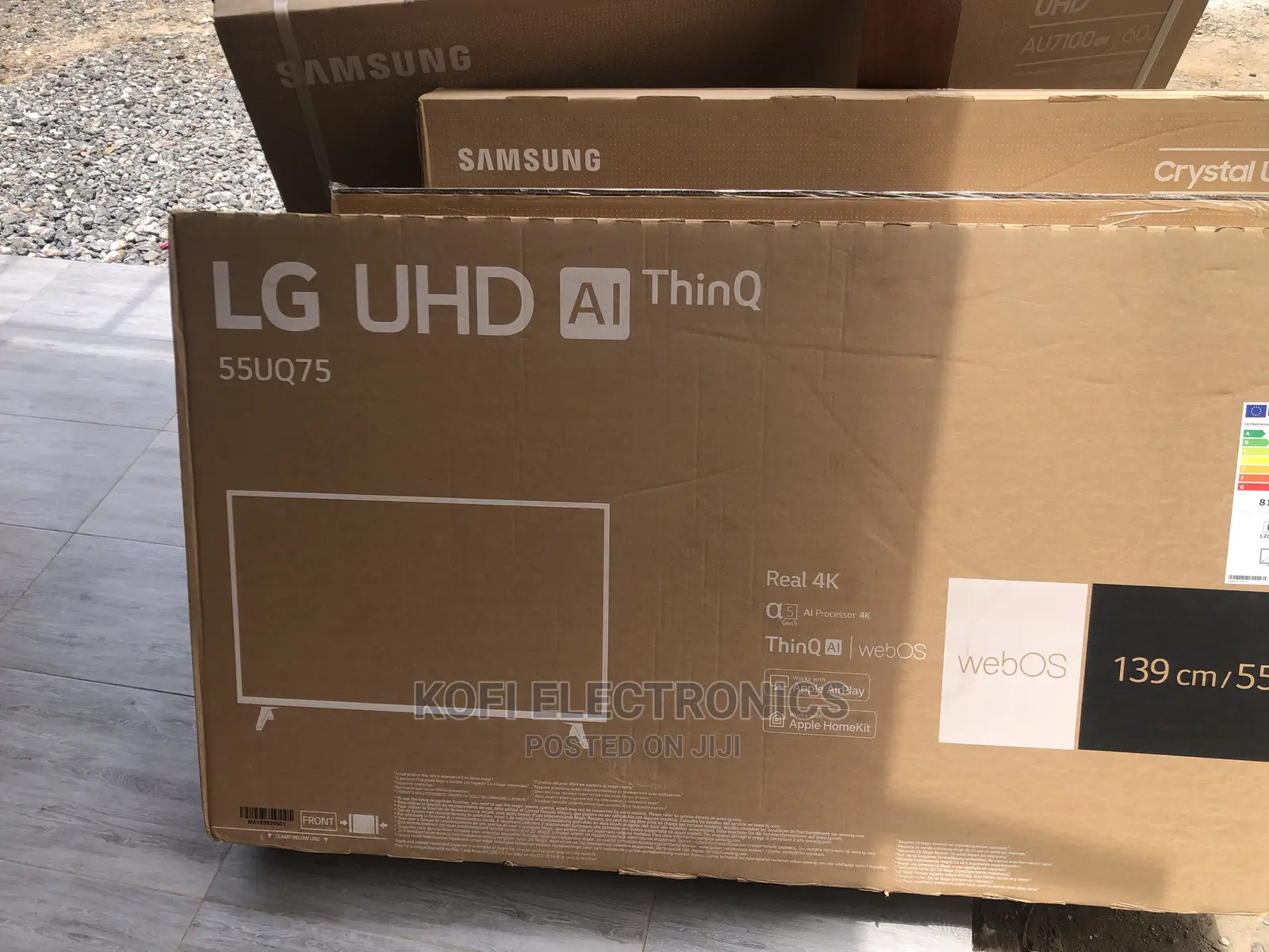Breathtaking Real LG 55 Inch Ultra HD Smart 2022 TV