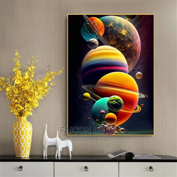 Living Room Luxurious Wall Paintings (Size ;50x70cm)