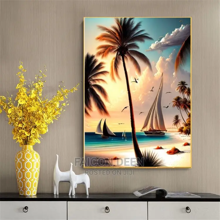 Living Room Luxurious Wall Paintings (Size ;50x70cm)
