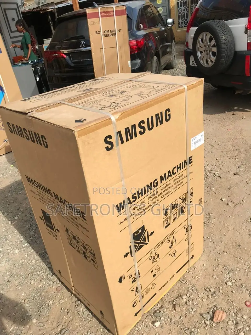 Samsung 11kg Top Load Fully Automatic Washer, Light Grey,