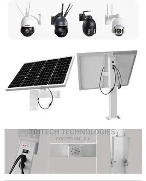 60W-20-30AH Solar Panel For IP PTZ Camera And 4G Wifi Camera