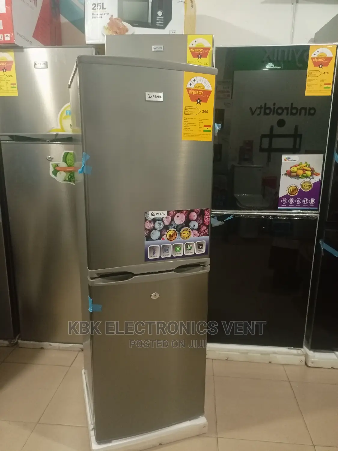 Pearl 140ltr Double Door Refrigerator