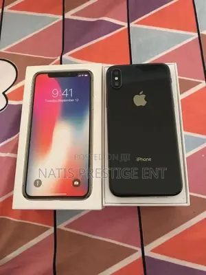New Apple iPhone X 256 GB Black
