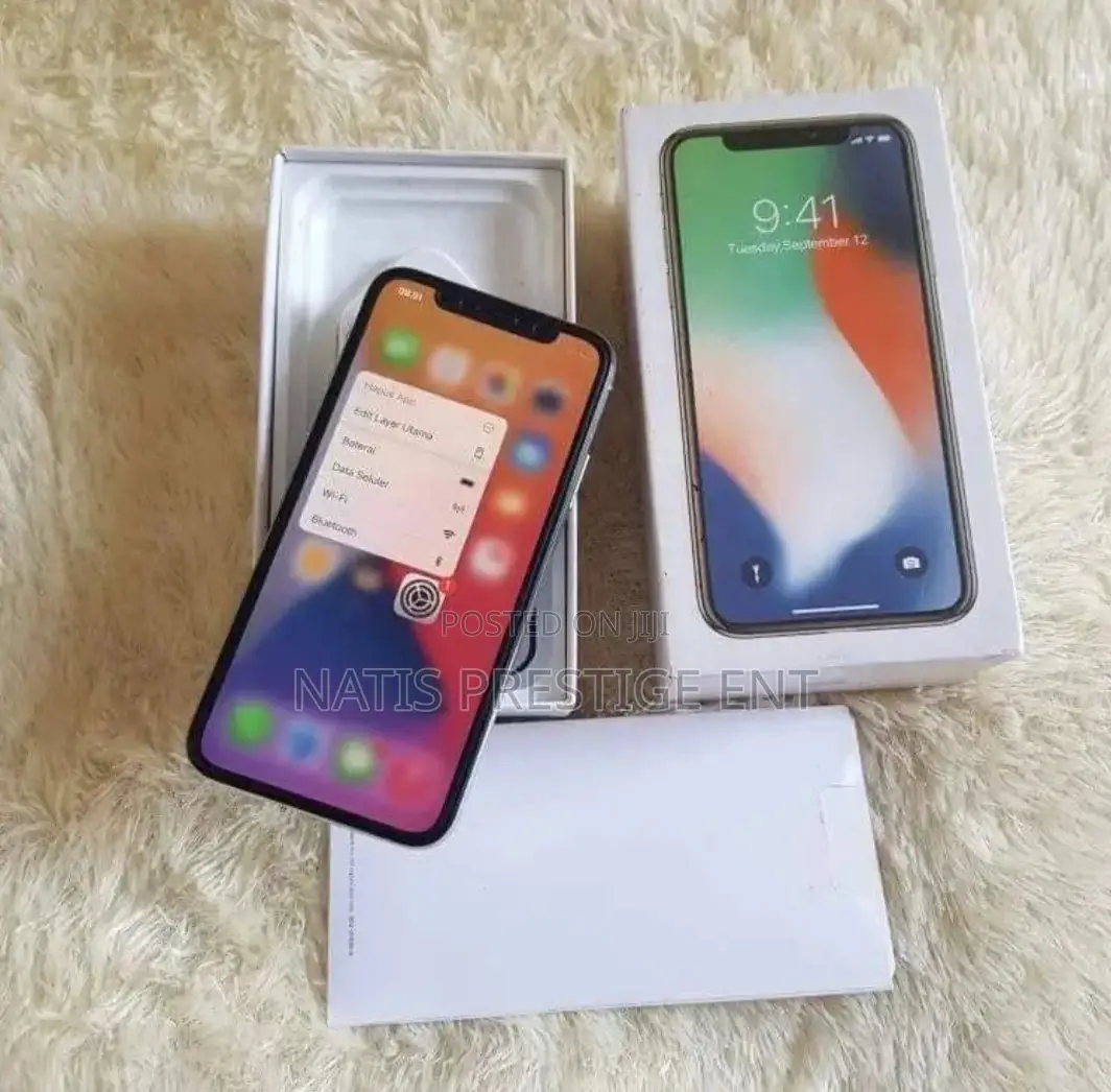 New Apple iPhone X 256 GB Black