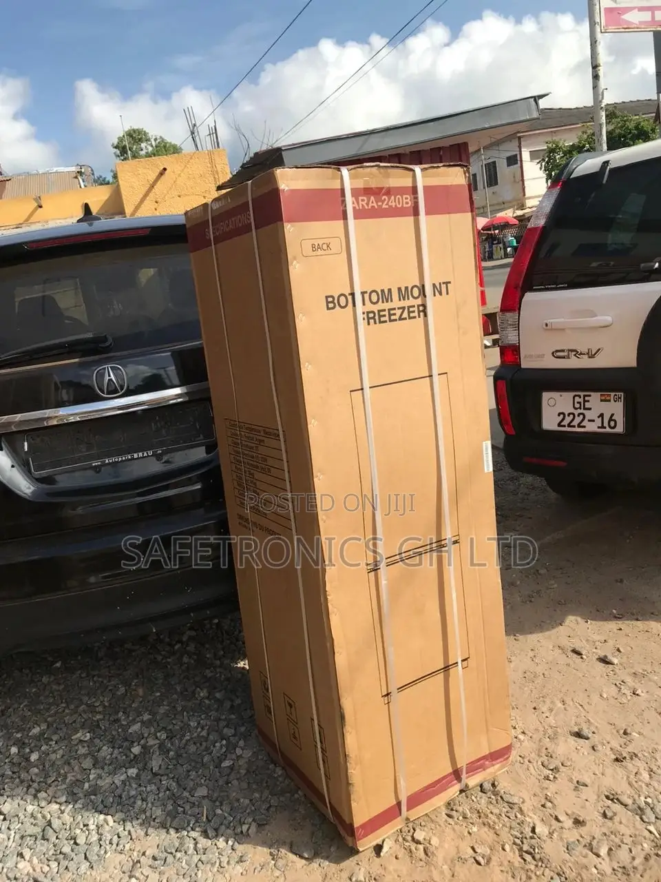 Brand New Zara-240 Bottom Freezer Fridge